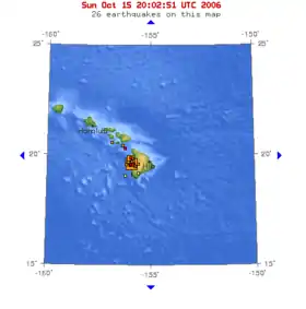 Image illustrative de l’article Séisme de 2006 à Hawaï