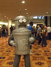 Cosplay de Bender en 2006.