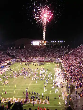 Description de l'image 2006 Clemson at Virginia Tech celebration.jpg.