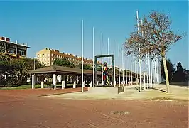 Le village olympique de Barcelone (1992) en 2007.