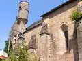 Échauguette de la façade sud de l’église Saint-Pierre-ès-Liens.