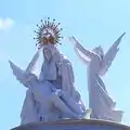 Statue couronnée de la Vierge Marie, Espagne