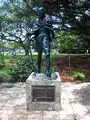 Statue de Gandhi par Paunov et Lowe à Hawaï