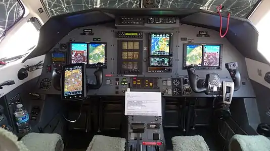 Un cockpit d'un PC-12/47 (2007)