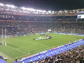 Vue intérieure du Stade de France.