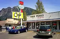 Le Twede's Cafe, North Bend (WA), lieu de tournage des scènes du Double R Diner.