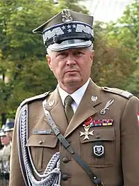 Général d’armée Franciszek GągorChef d’État-major des forces armées polonaises [22]