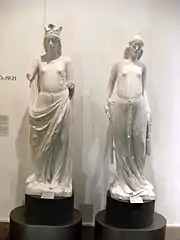 Statues de la cathédrale de Bamberg, XIIIe siècle, collections du Musée juif de Berlin