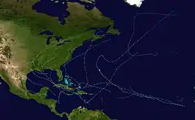 Image illustrative de l’article Saison cyclonique 2008 dans l'océan Atlantique nord