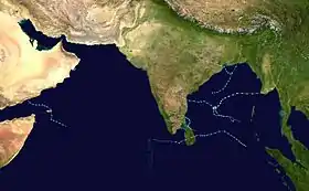 Image illustrative de l’article Saison cyclonique 2008 dans l'océan Indien nord