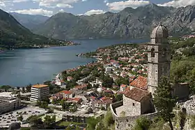 Kotor et sa baie.