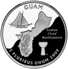 State Quarter de Guam.