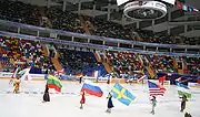 Description de l'image 2009 Rostelecom Cup Opening ceremony.JPG.