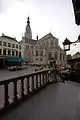 L'église Notre-Dame vue de la Grand-Place.