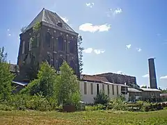 Vue de la tour du puits Hottinguer en 2010.