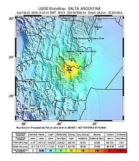 Image illustrative de l’article Séisme de 2010 à Salta