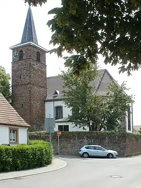 Église évangélique de Güdingen.