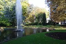 Fontaine du Jardin public de Béthune.