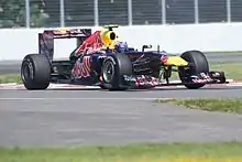 Photo de la Red Bull RB7.