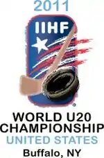 Logo américain du Championnat du monde junior de hockey sur glace 2011