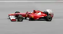 Photo de Fernando Alonso sur Ferrari 150° Italia au Grand Prix de Malaisie 2011