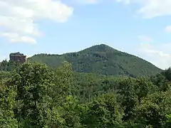 Vue du Rehberg (pays des roches de la Vasgovie)