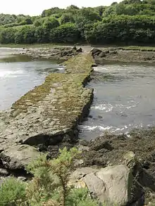 Aber Wrac'h : le Pont du diable.