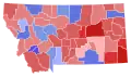 Résultats de l'élection du gouverneur du Montana en 2012, par comté.