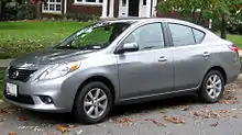 Nissan Versa Sedan - États-Unis (2012-aujourd'hui) - Canada (2012-2013)