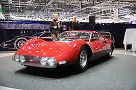 Prototype Dino Pininfarina 206 GT Spéciale de 1965, du Musée du Mans