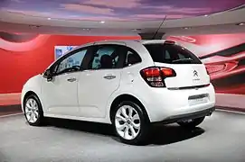 Citroën C3 II Phase II - Face arrière