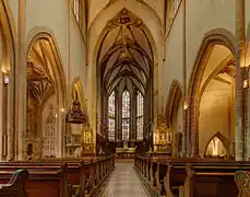 Intérieur de la collégiale