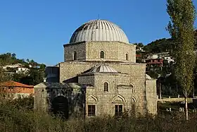 Façade sud de la mosquée.