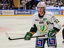 Nygren sous les couleurs de Färjestad BK