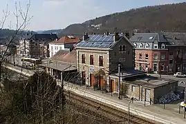 Vue du bâtiment.