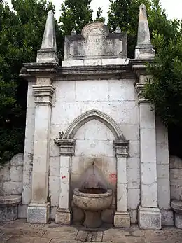 La fontaine de la place Musalla, 1883