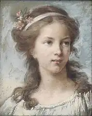 Élisabeth Louise Vigéeà 16 ans, 1771