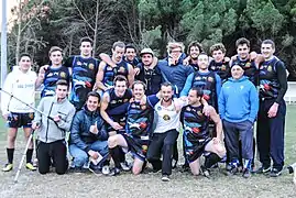 L'équipe de la saison 2013-2014.