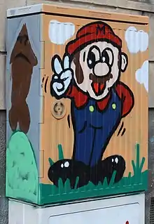 Dessin de Mario.