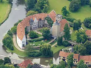 Le château de Burgsteinfurt à Steinfurt