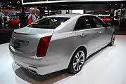 Cadillac CTS vue arrière