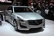 Cadillac CTS vue avant