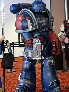 Cosplay de Space Marine