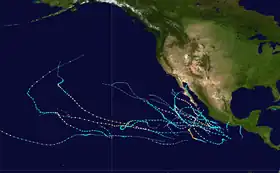 Image illustrative de l’article Saison cyclonique 2014 dans l'océan Pacifique nord-est