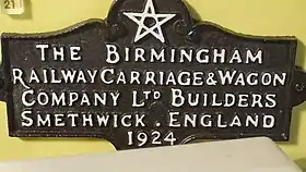 illustration de Birmingham Railway Carriage & Wagon Company