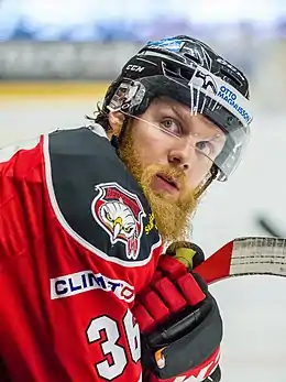 David Liffiton avec les Malmö Redhawks