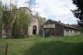 Ruines dans la partie orientale.