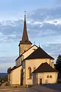 Église Saint-Hubert.