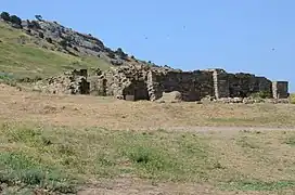 ruines de l'église mariale classée,