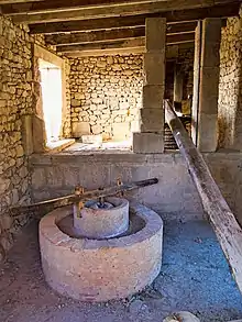 Moulin à olives à Volubilis